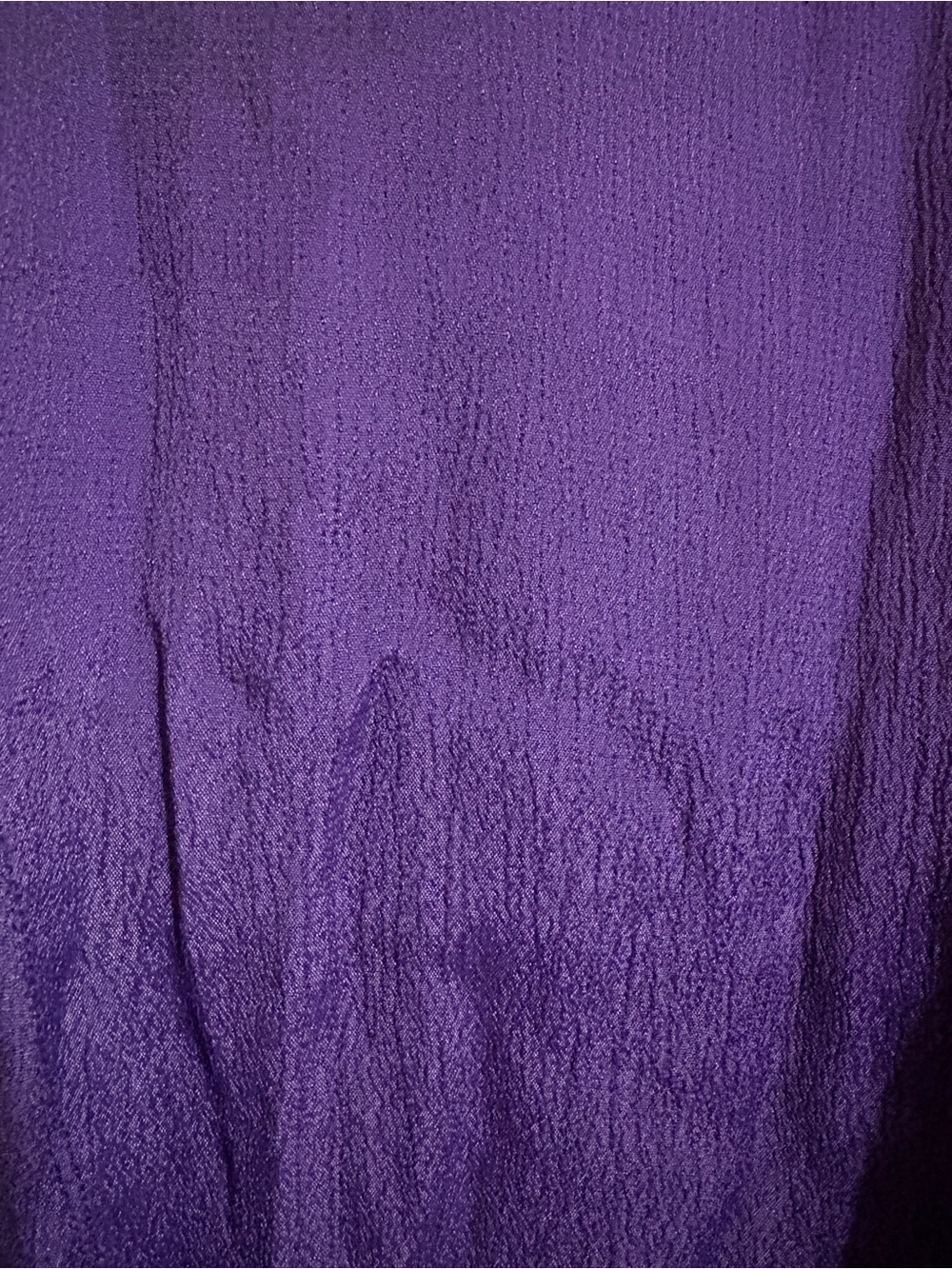 Coldwater Creek Deep Purple Flowy Maxi Skirt Ruffle Godet Gypsy NWT - Picture 8 of 11